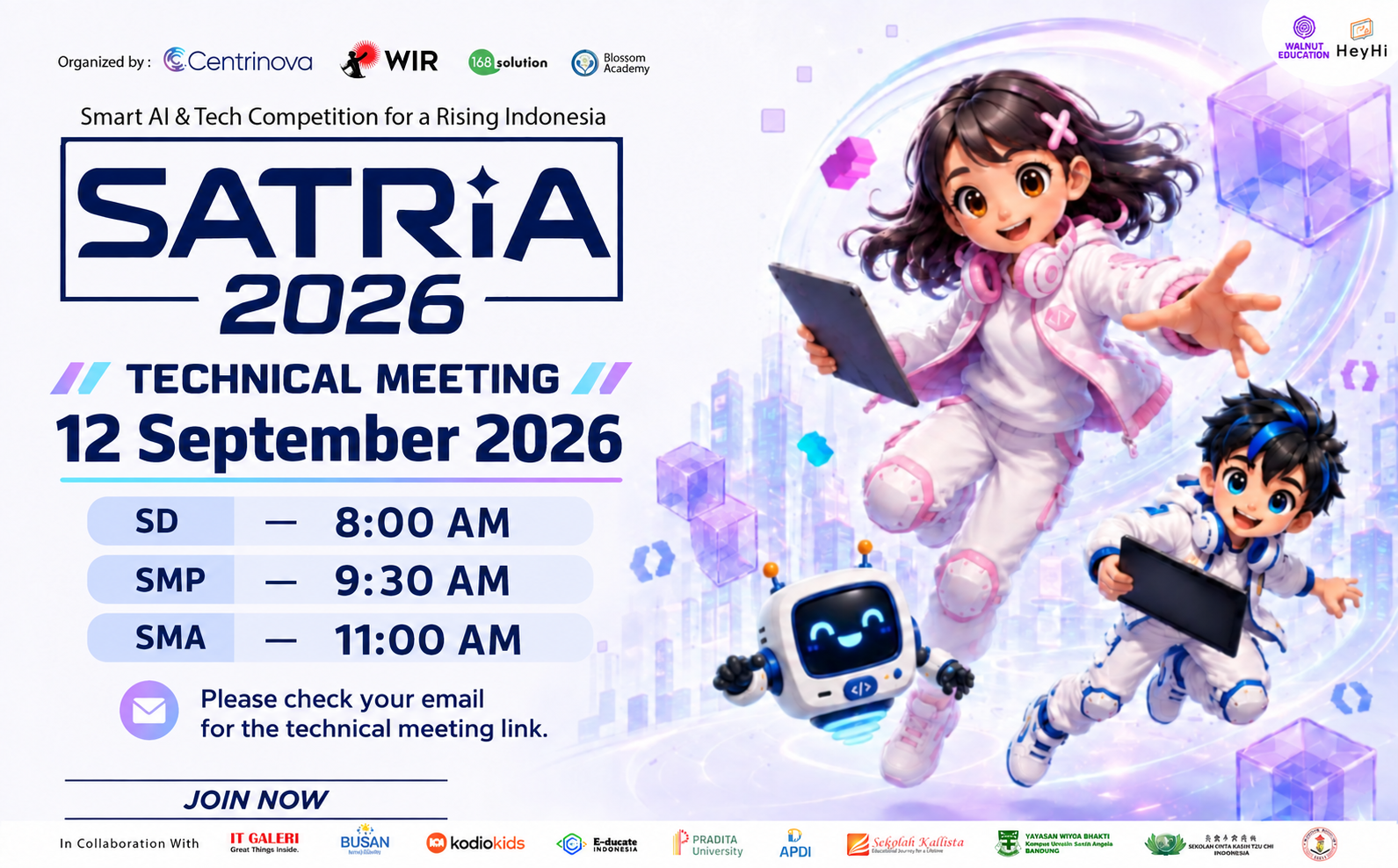 SATRIA Flyer - Desktop